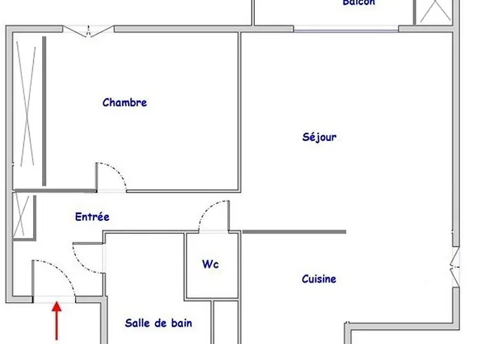 Avec Parking - 4 Pers. - Fr-1-313-249 *